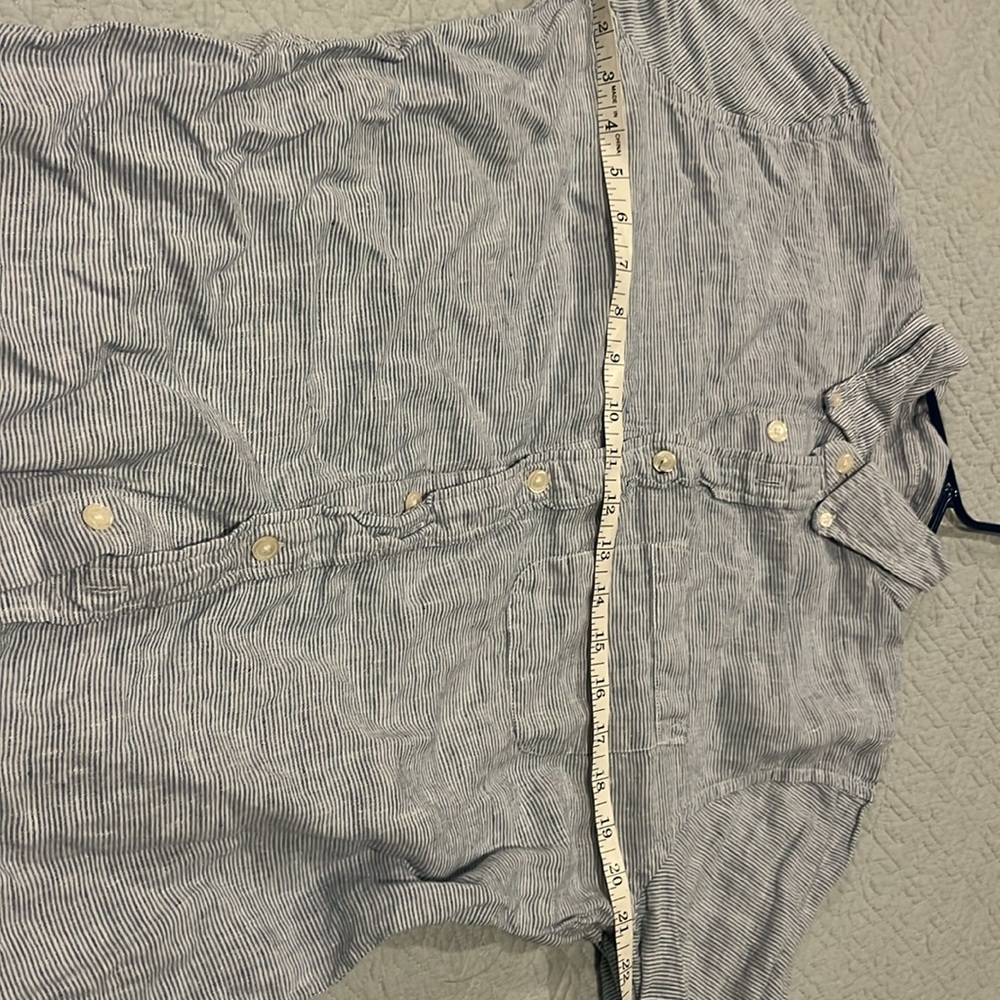 Abercrombie & fitch mens linen shirt - Picture 7 of 8